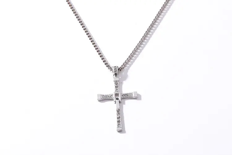Squire Cross Chain, Silver