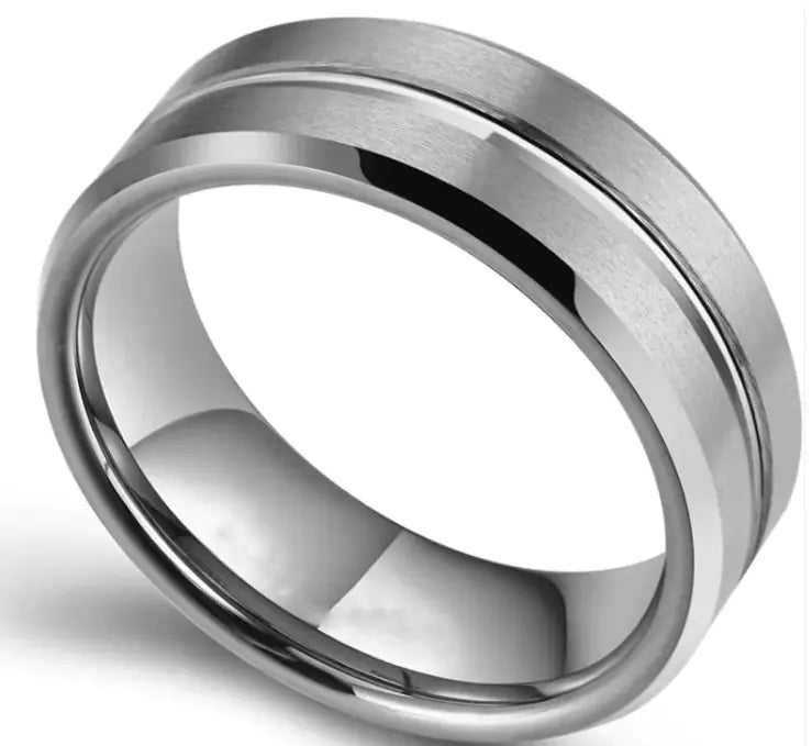 Monarch Band Ring, Silver