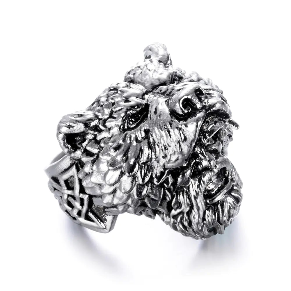 Chieftain Bear Ring, Steel