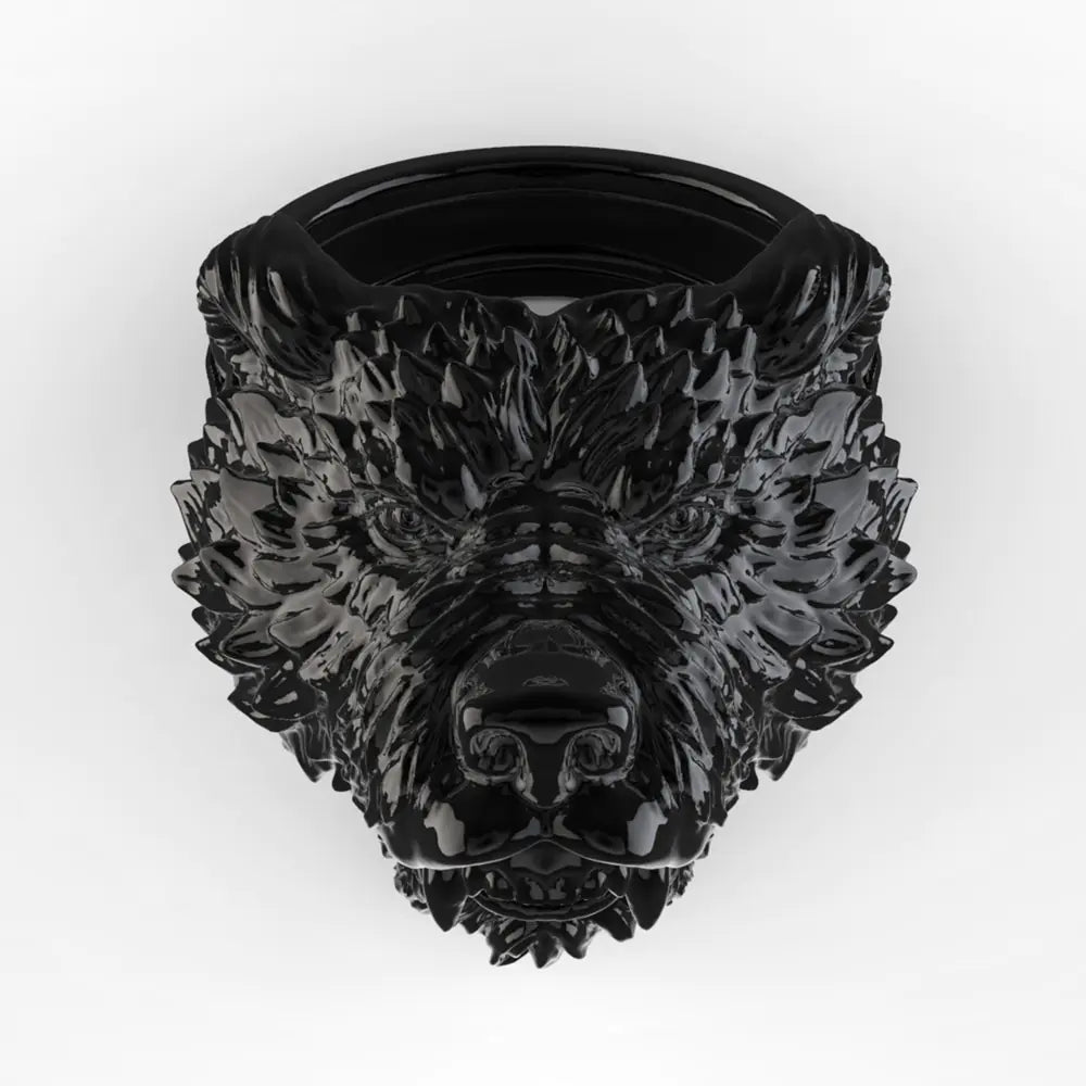 Chieftain Bear Ring, Black