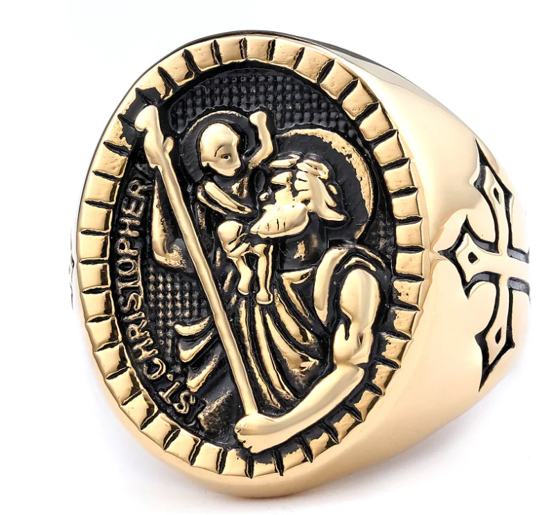 Herald Cross Ring, Golden