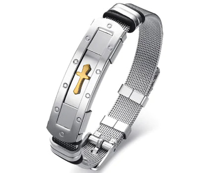 Paladin Cross Bracelet