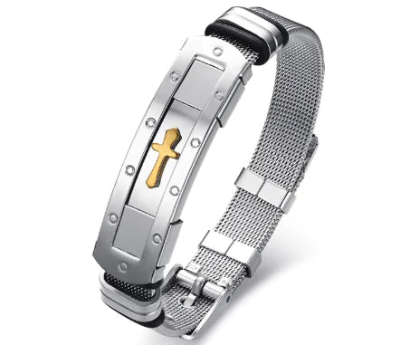 Paladin Cross Bracelet