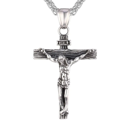Crusader Cross Pendant, Silver