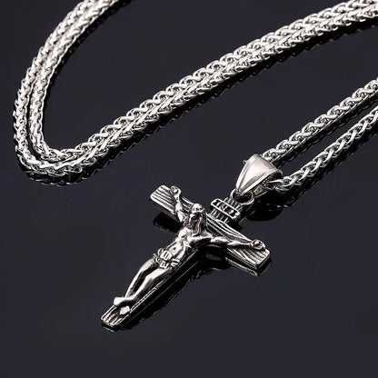 Crusader Cross Pendant, Silver